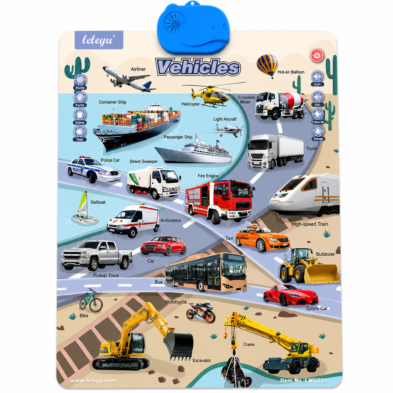 Multi Design Talking English Learning Board for Kids Early Education