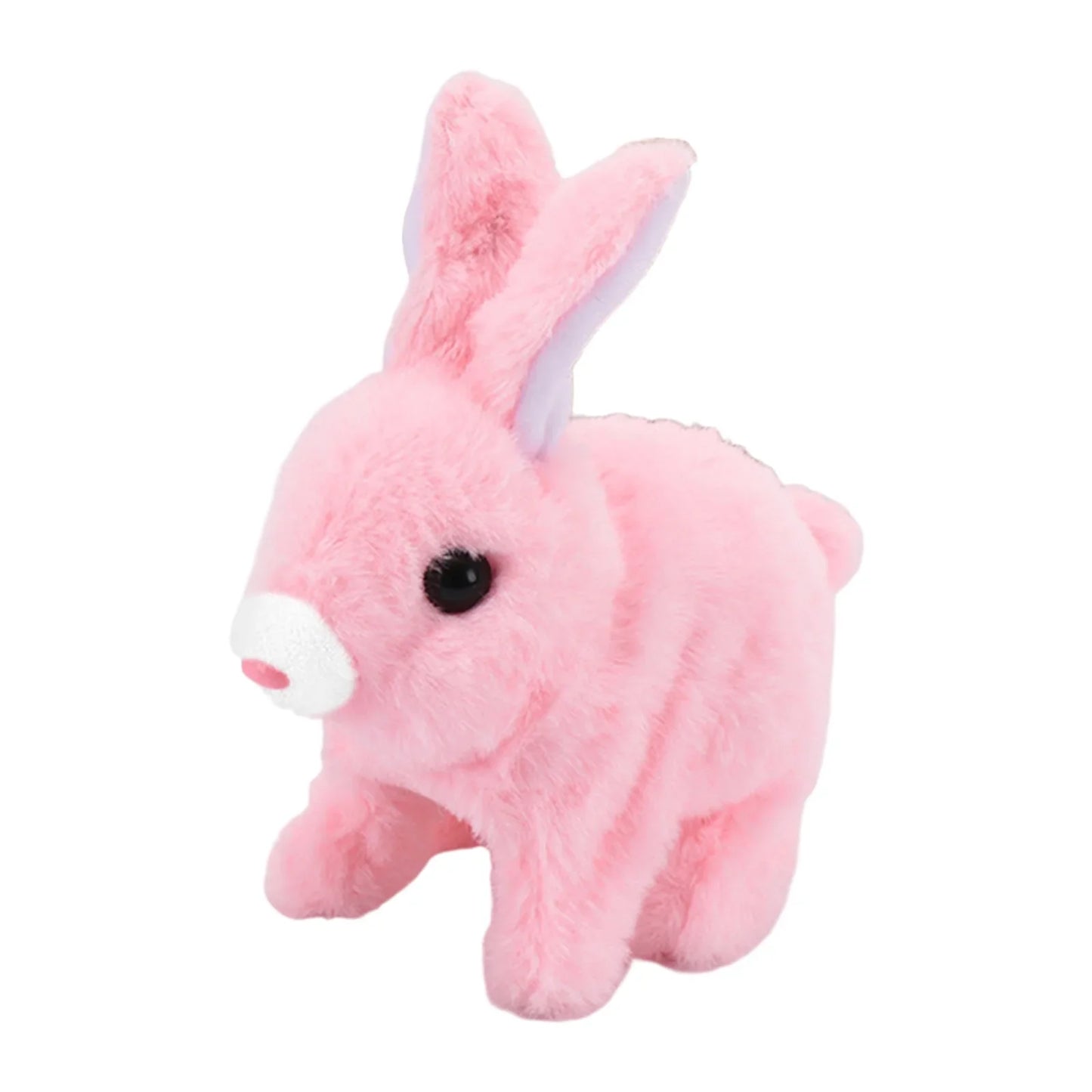 Hopping Plush Bunny Toy – Battery Operated Soft Rabbit with Realistic Movement
