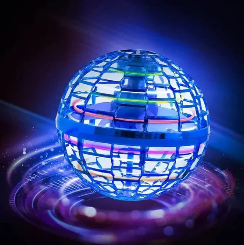 LED Flying Hover Ball – Rechargeable Hand-Controlled Light-Up Toy for Indoor & Outdoor Play