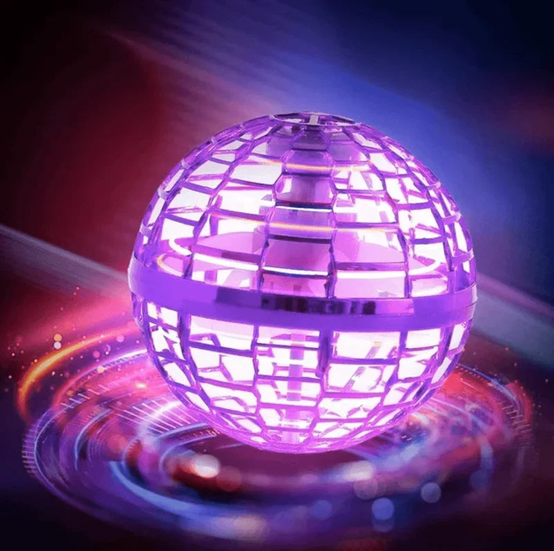 LED Flying Hover Ball – Rechargeable Hand-Controlled Light-Up Toy for Indoor & Outdoor Play