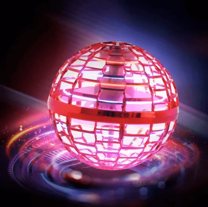 LED Flying Hover Ball – Rechargeable Hand-Controlled Light-Up Toy for Indoor & Outdoor Play