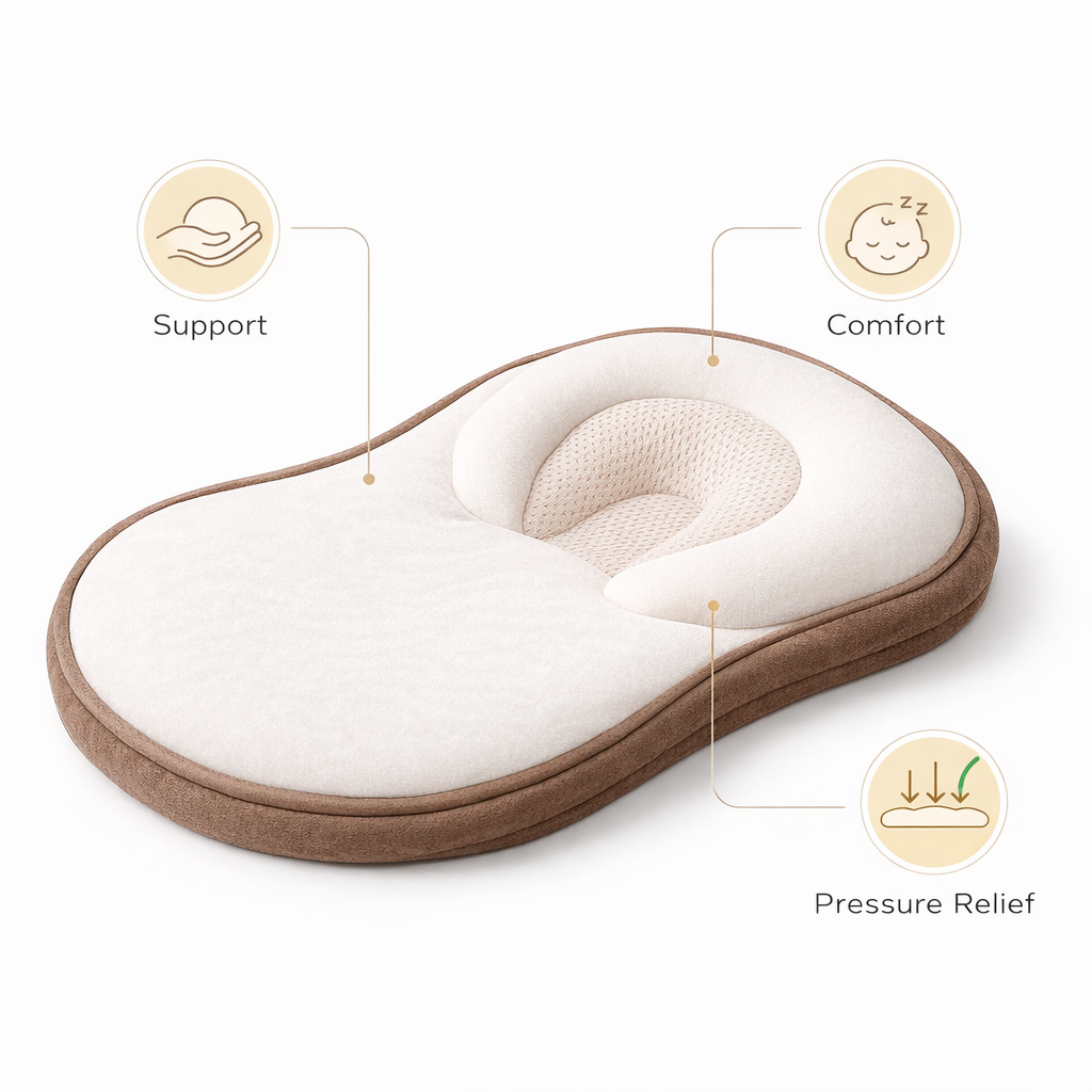 Baby Head Support Cushion