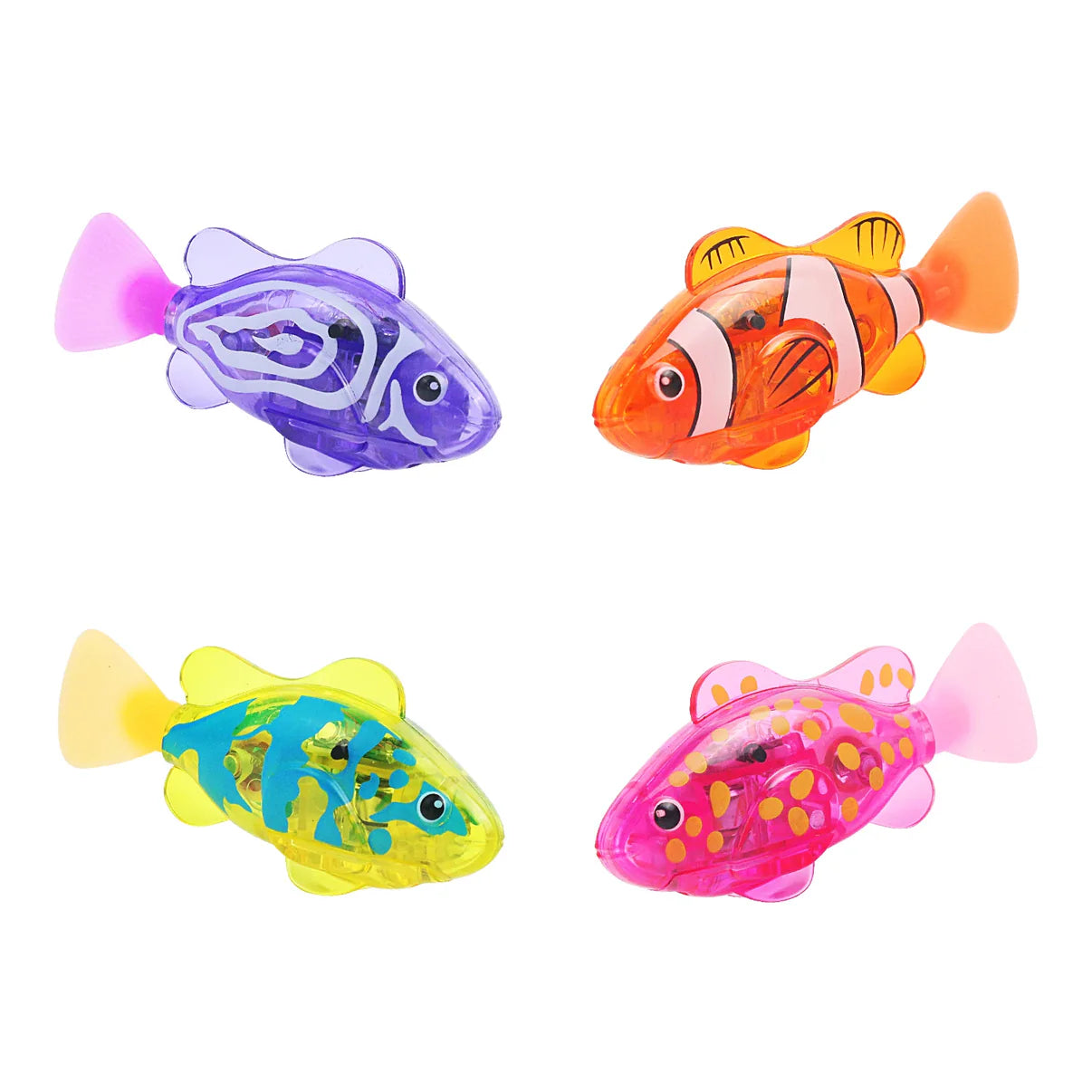 Electronic Swimming Fish Bath Toy – Water Activated Light-Up Pool Toy for Kids