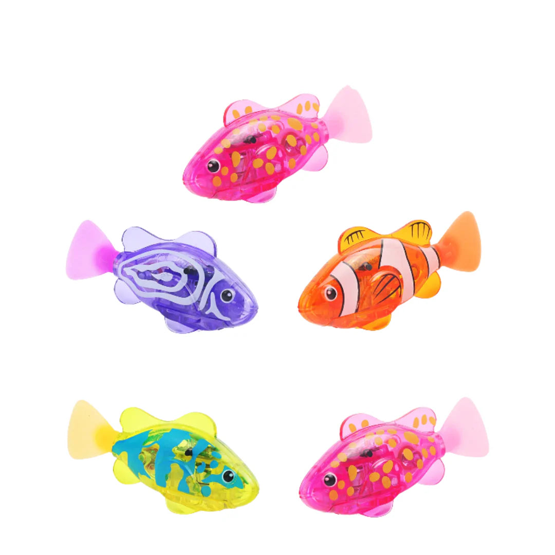 Electronic Swimming Fish Bath Toy – Water Activated Light-Up Pool Toy for Kids