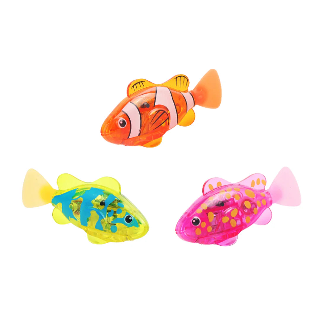 Electronic Swimming Fish Bath Toy – Water Activated Light-Up Pool Toy for Kids