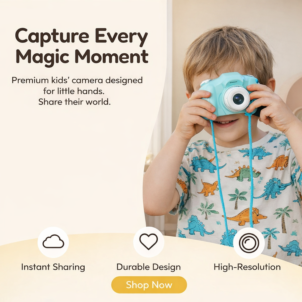 Kids Camera for Play Explore & Capture