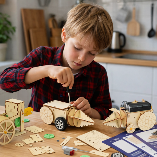 Robot and Vehicle STEM Building Kit