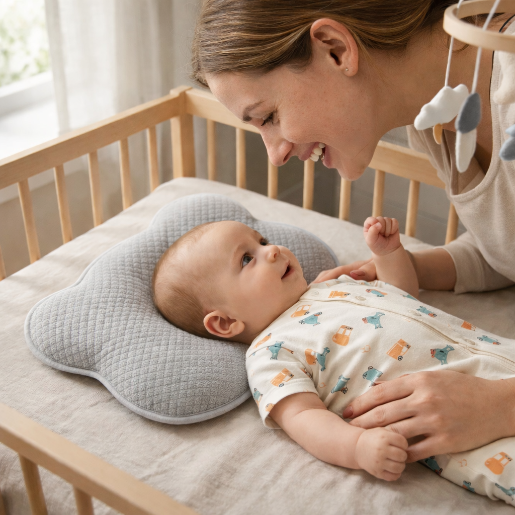 Newborn Baby Head Support Pillow
