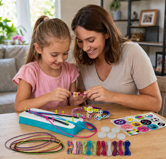Kids Colorful Bracelet Craft Kit
