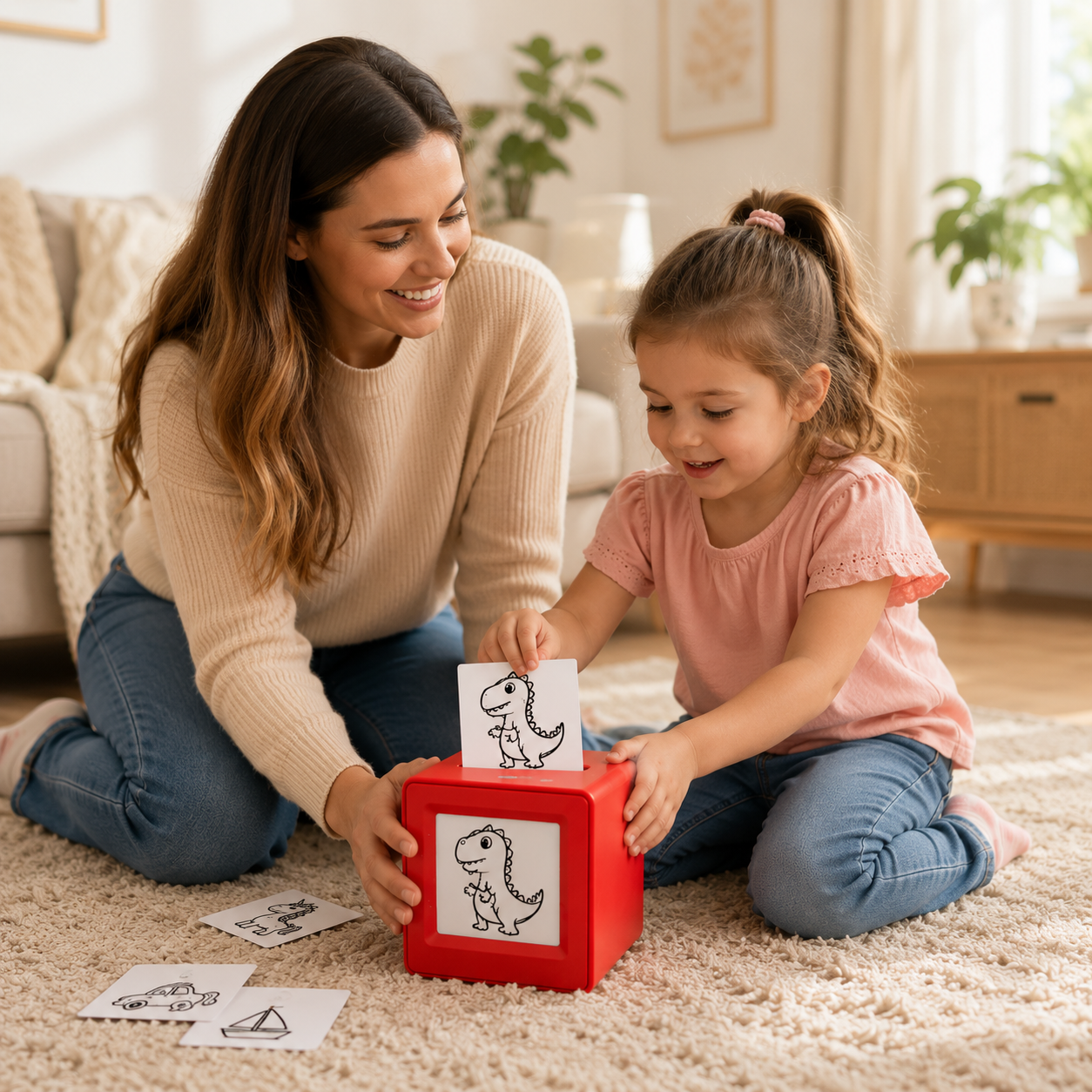 Creative Kids Drawing and Idea Printer with Voice Activation Feature