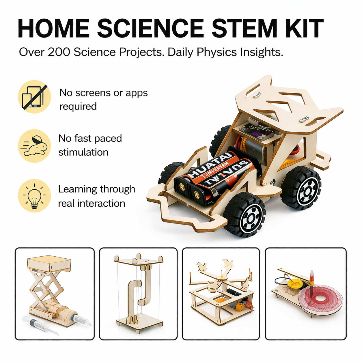Robot and Vehicle STEM Building Kit