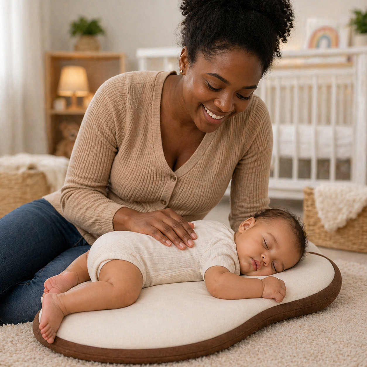 Baby Head Support Cushion