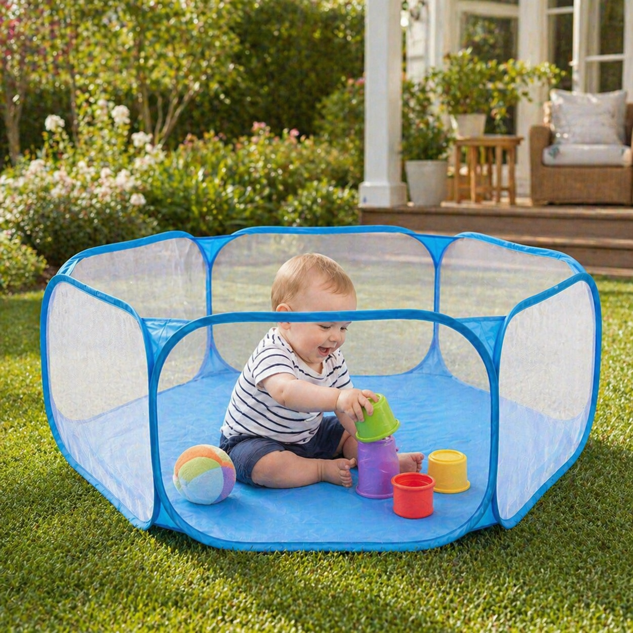 Travel Friendly Foldable Playpen for Kids