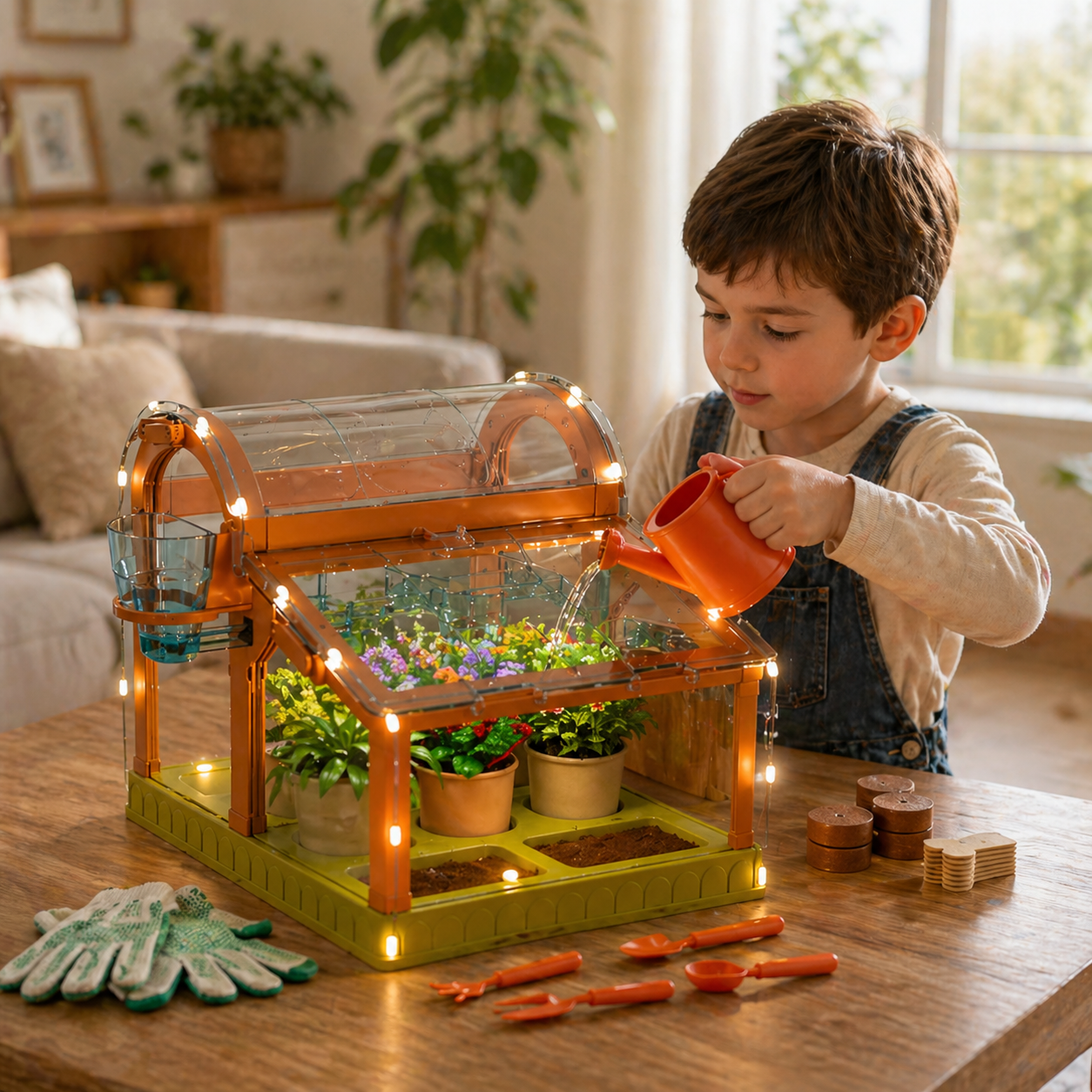 Acrylic Indoor Greenhouse for Kids