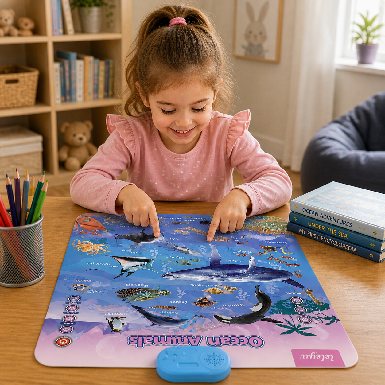 Multi Design Talking English Learning Board for Kids Early Education