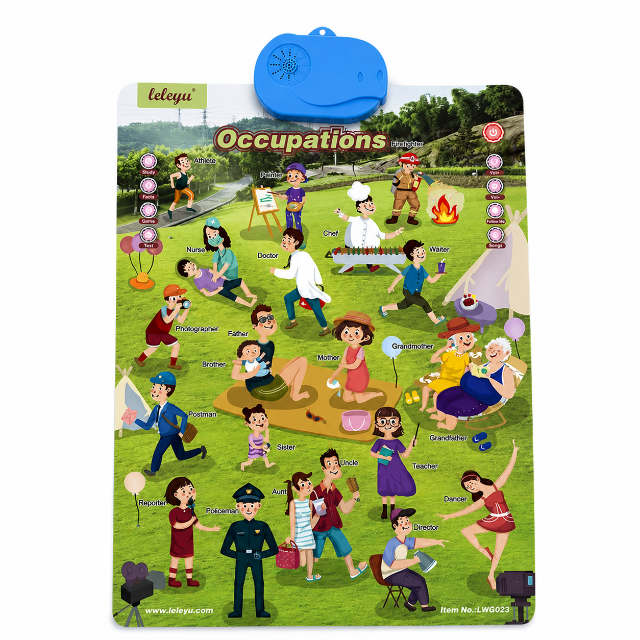 Multi Design Talking English Learning Board for Kids Early Education