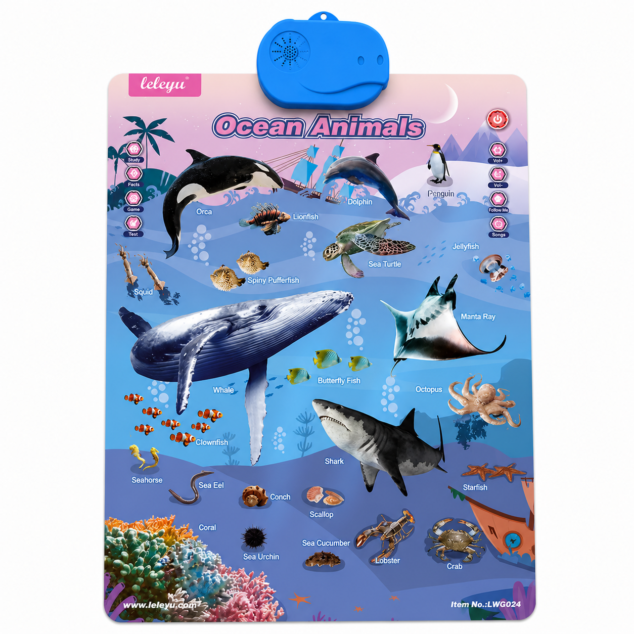 Multi Design Talking English Learning Board for Kids Early Education