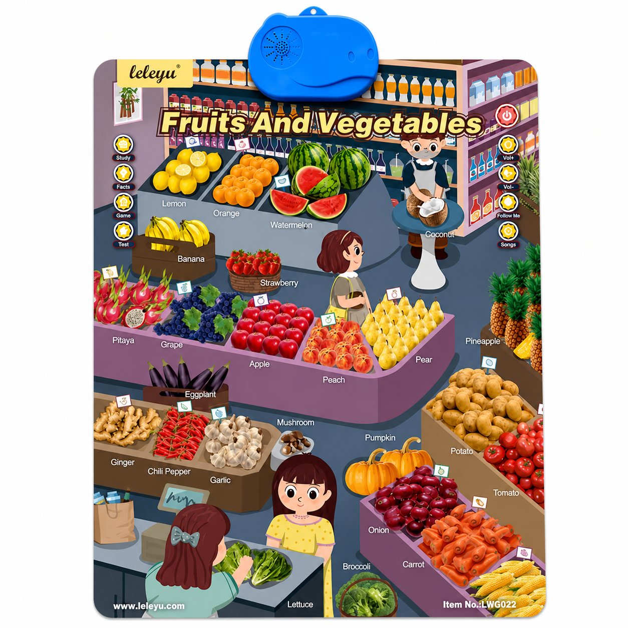 Multi Design Talking English Learning Board for Kids Early Education