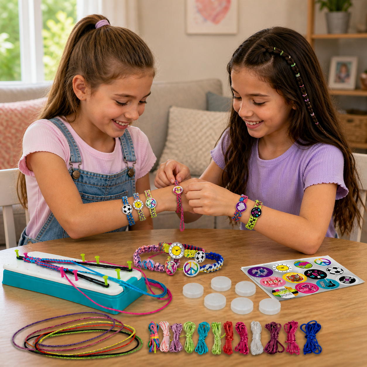 Kids Colorful Bracelet Craft Kit