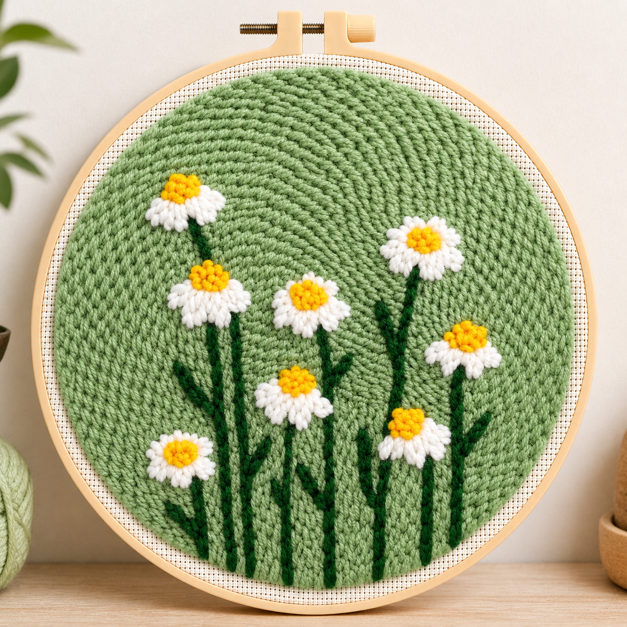 Easy Loop Embroidery Kit for Children & Family Crafting
