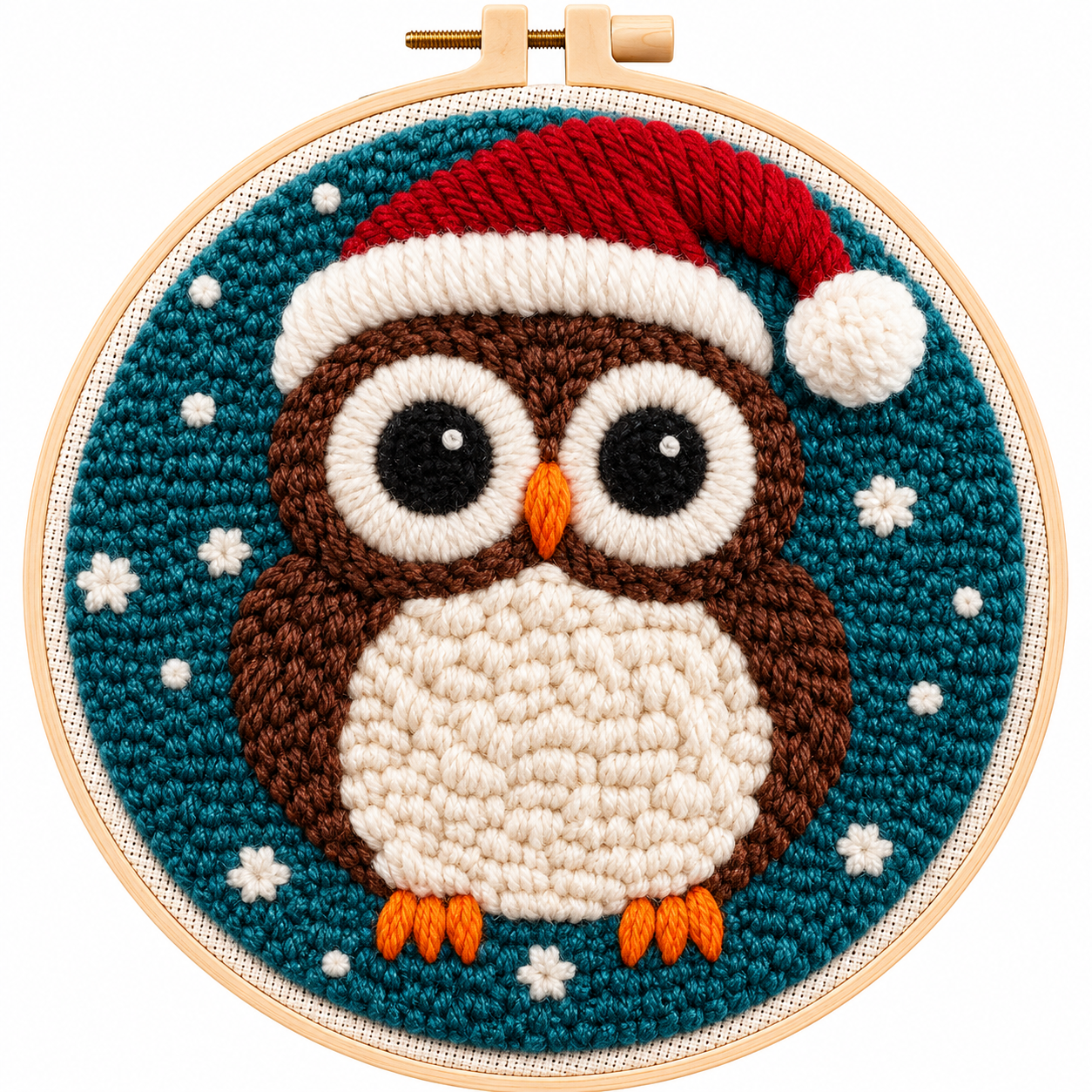 Easy Loop Embroidery Kit for Children & Family Crafting