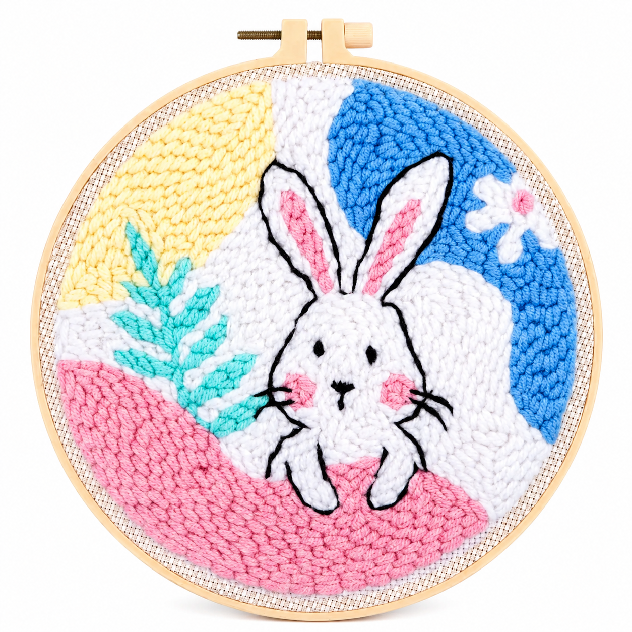 Easy Loop Embroidery Kit for Children & Family Crafting