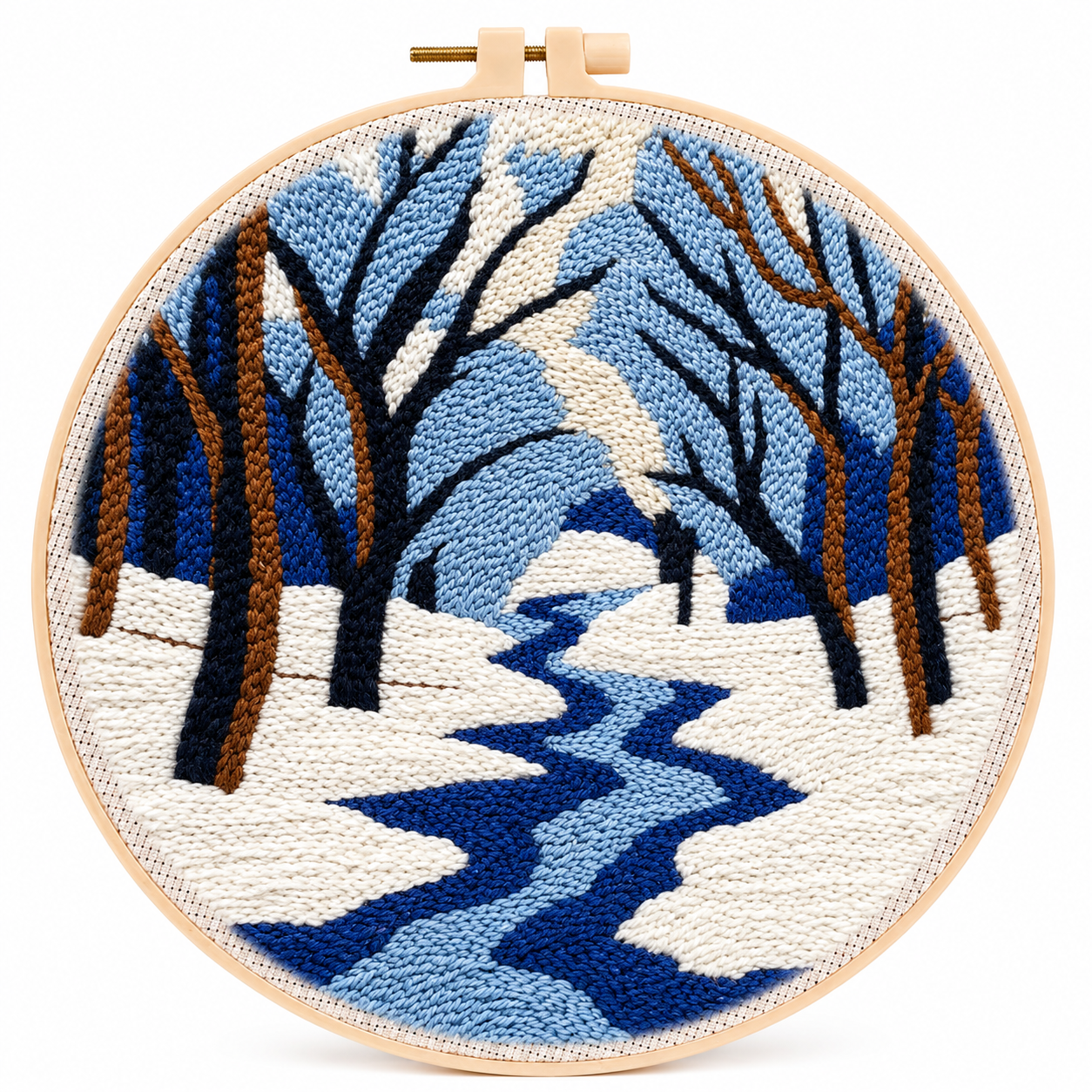 Easy Loop Embroidery Kit for Children & Family Crafting