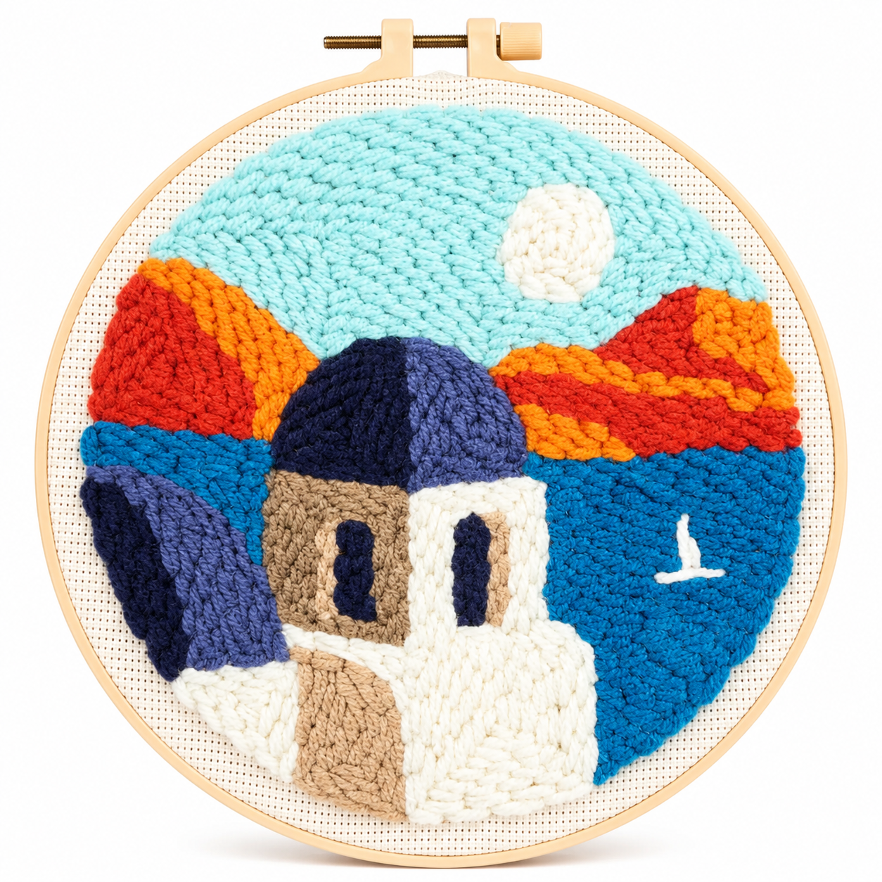 Easy Loop Embroidery Kit for Children & Family Crafting