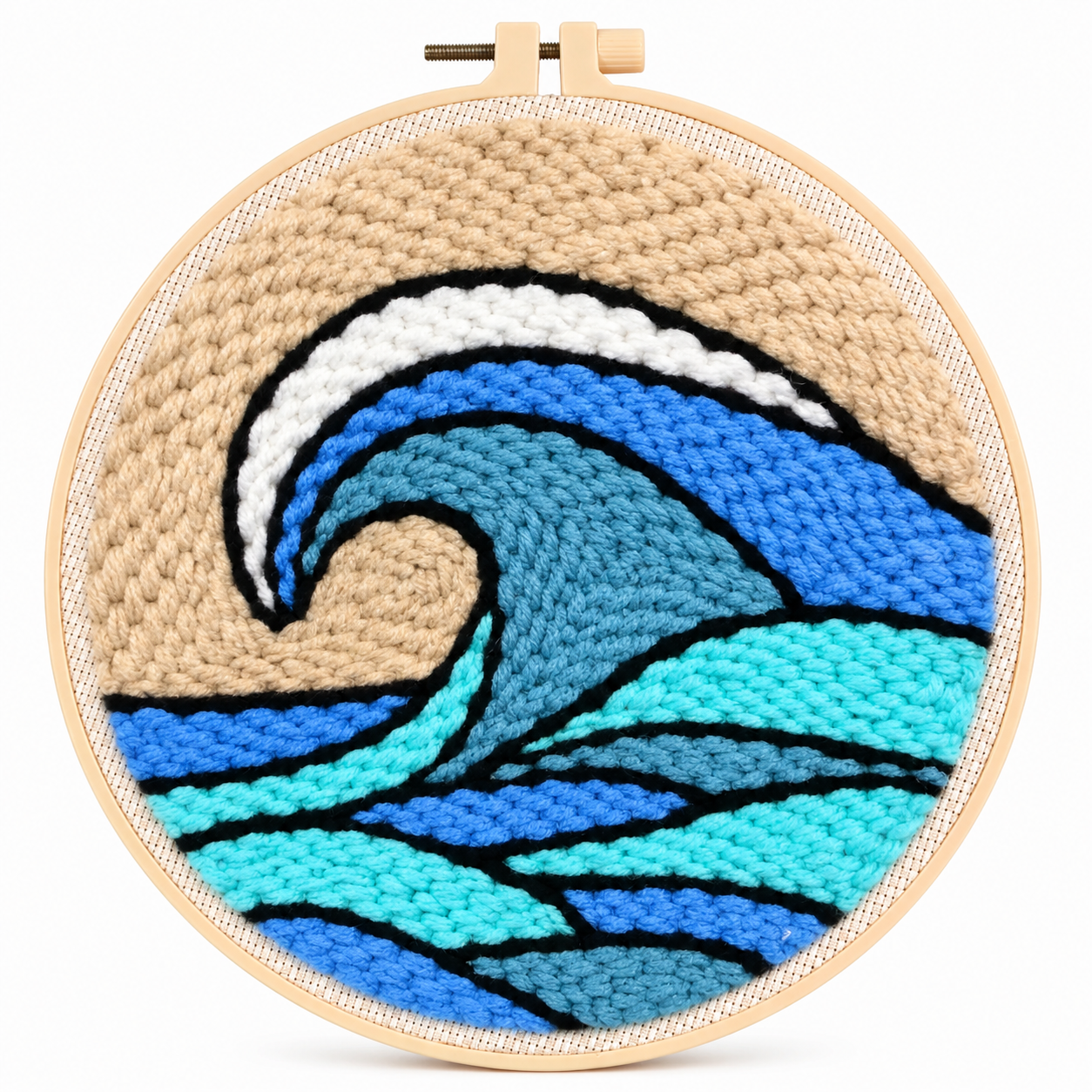 Easy Loop Embroidery Kit for Children & Family Crafting