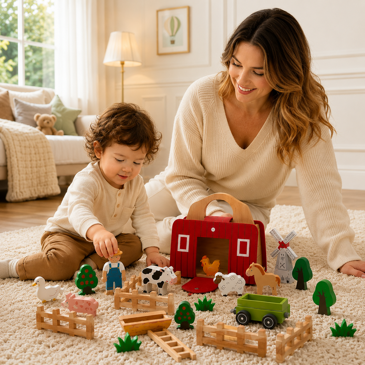 MeadowMinds Montessori Travel Toy