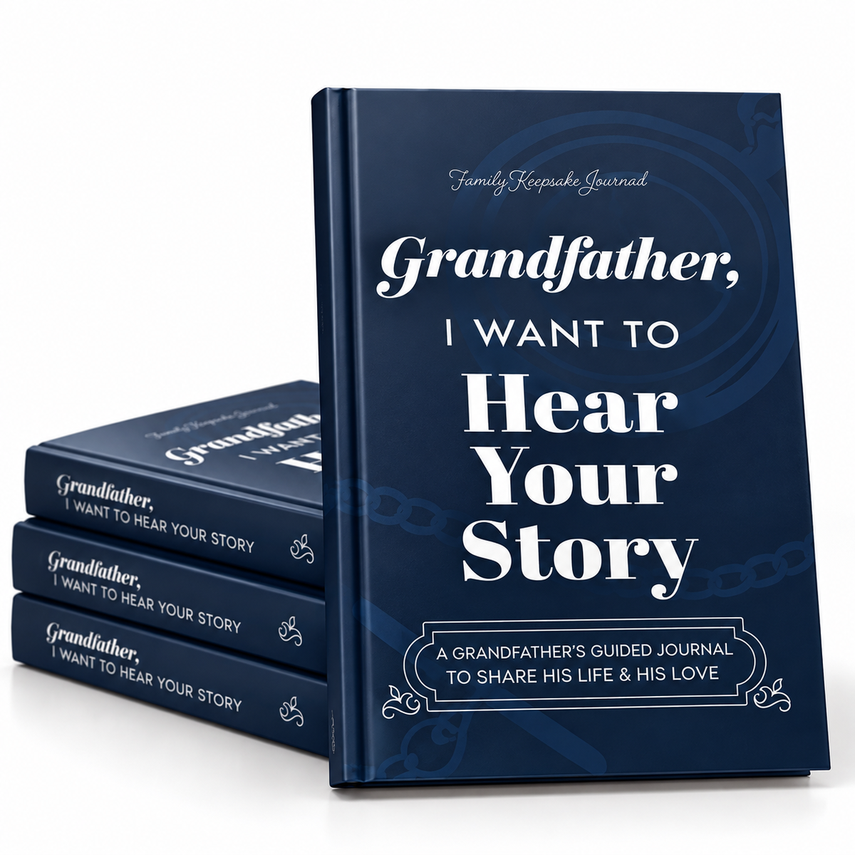 Family Story Journal – Guided Keepsake Book for Mum, Dad, Grandma & Grandpa