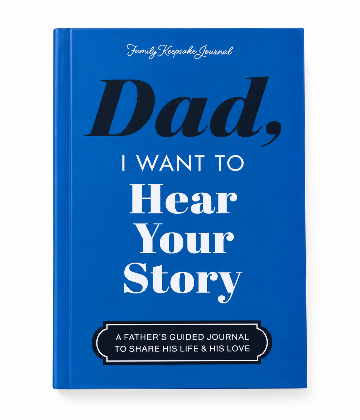 Family Story Journal – Guided Keepsake Book for Mum, Dad, Grandma & Grandpa
