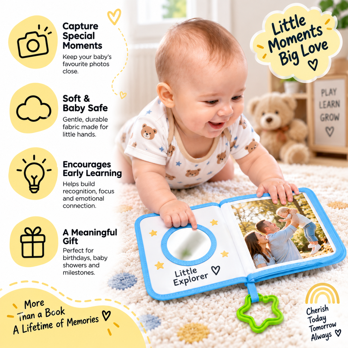 Little Moments Baby Photo Album