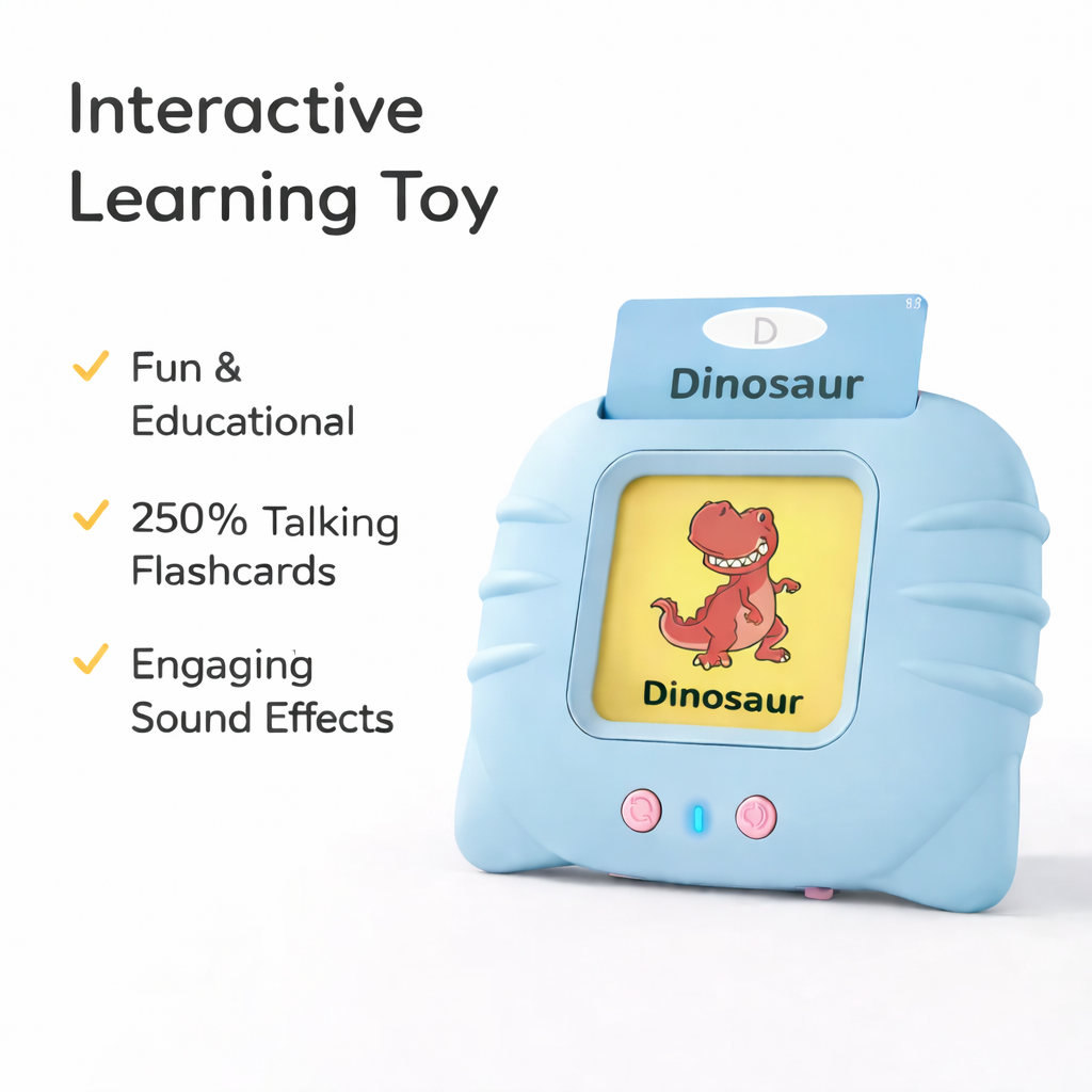Kids Learning Flash Cards for Early Words and Sound Learning