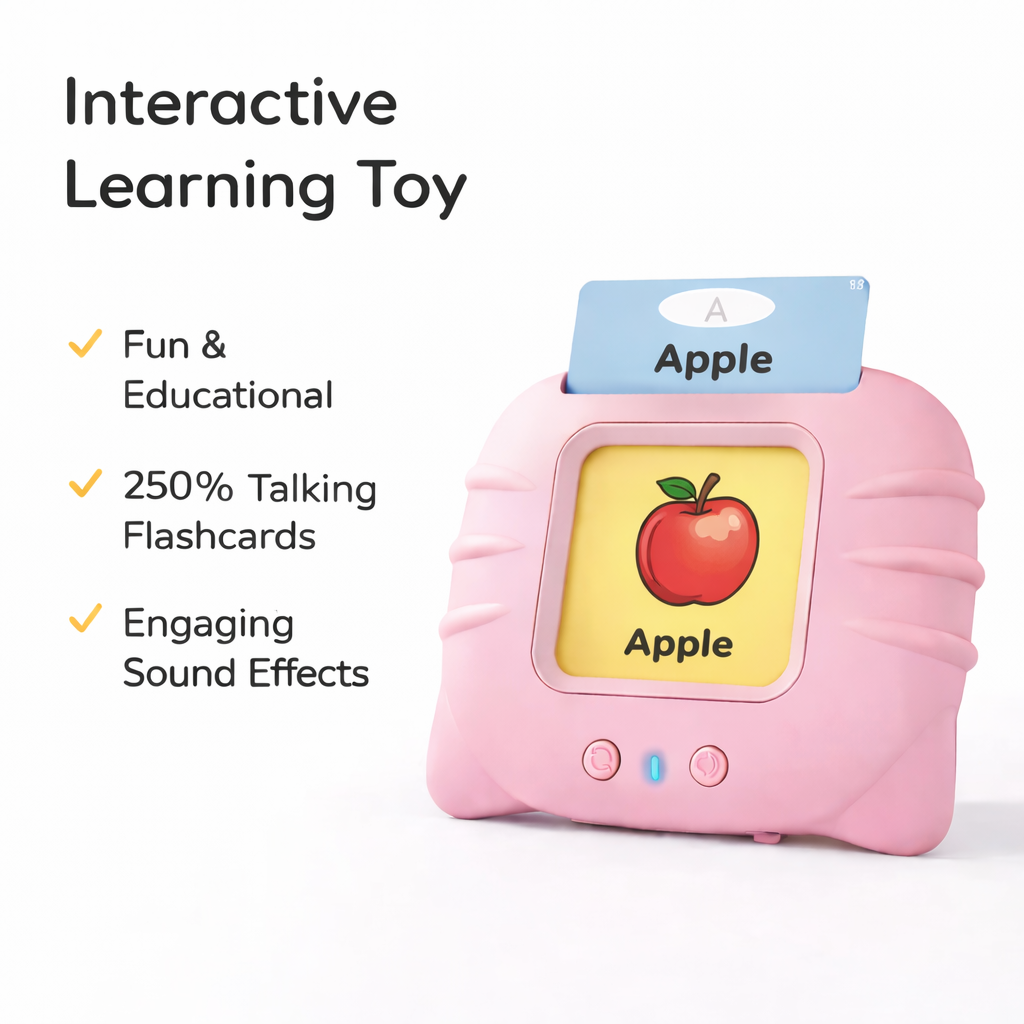 Kids Learning Flash Cards for Early Words and Sound Learning