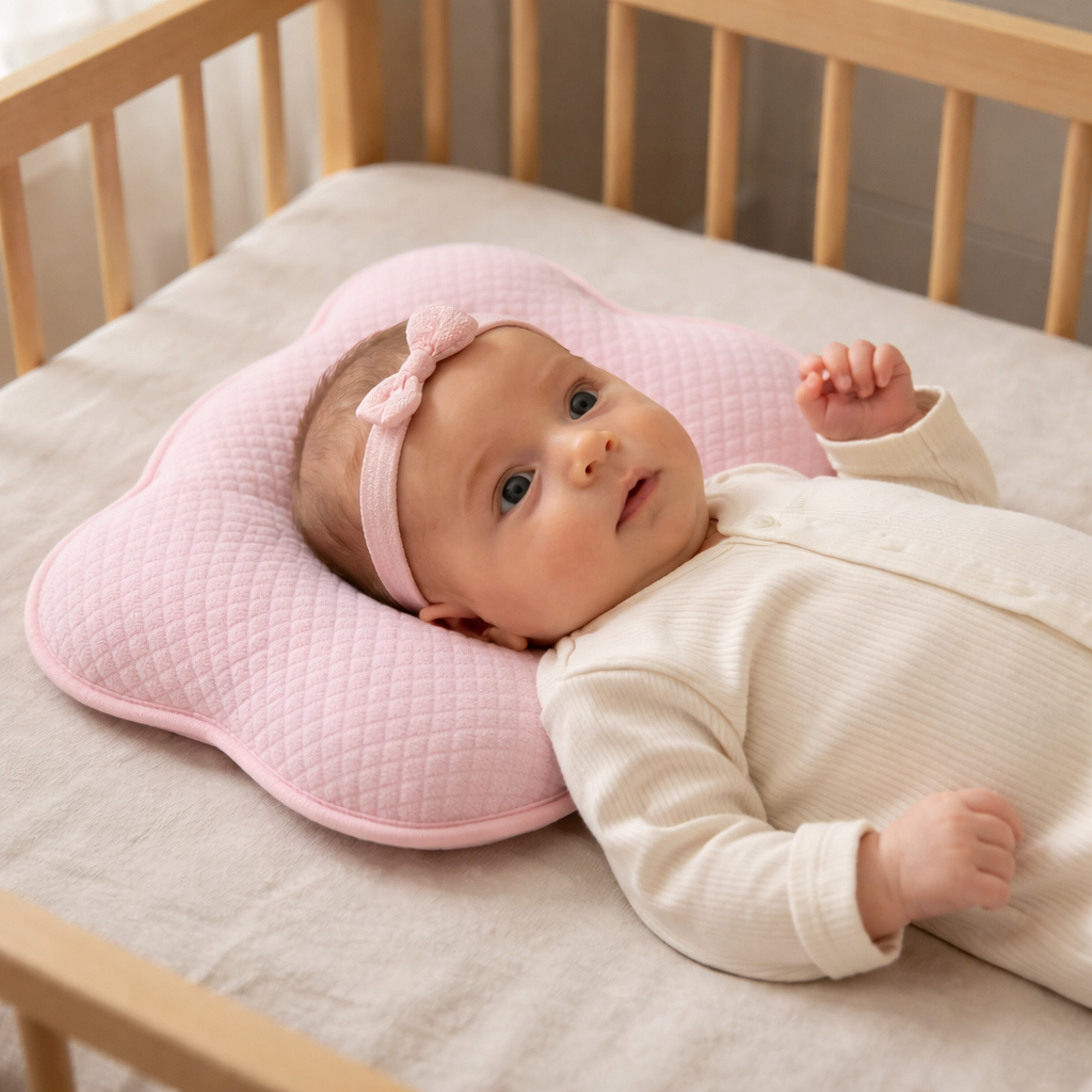 Newborn Baby Head Support Pillow