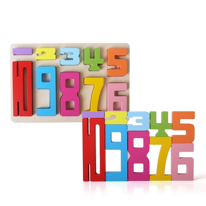 Educational Maths & Number Learning Blocks – Colourful Counting & Stacking Toy for Kids