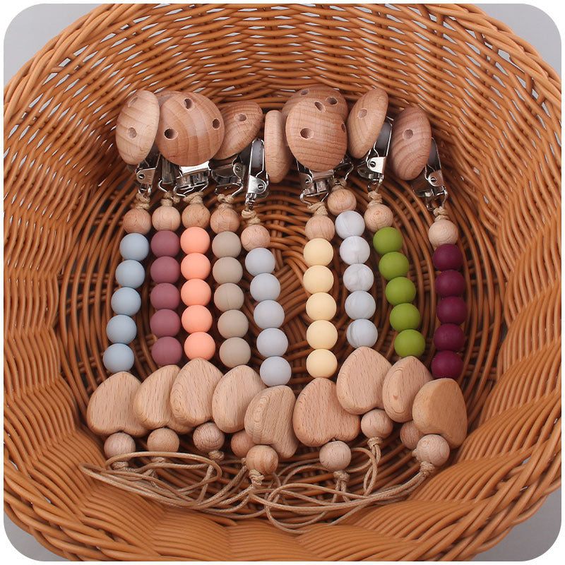 Universal Baby Dummy Clip – BPA Free Pacifier Holder Strap with Secure Fastening