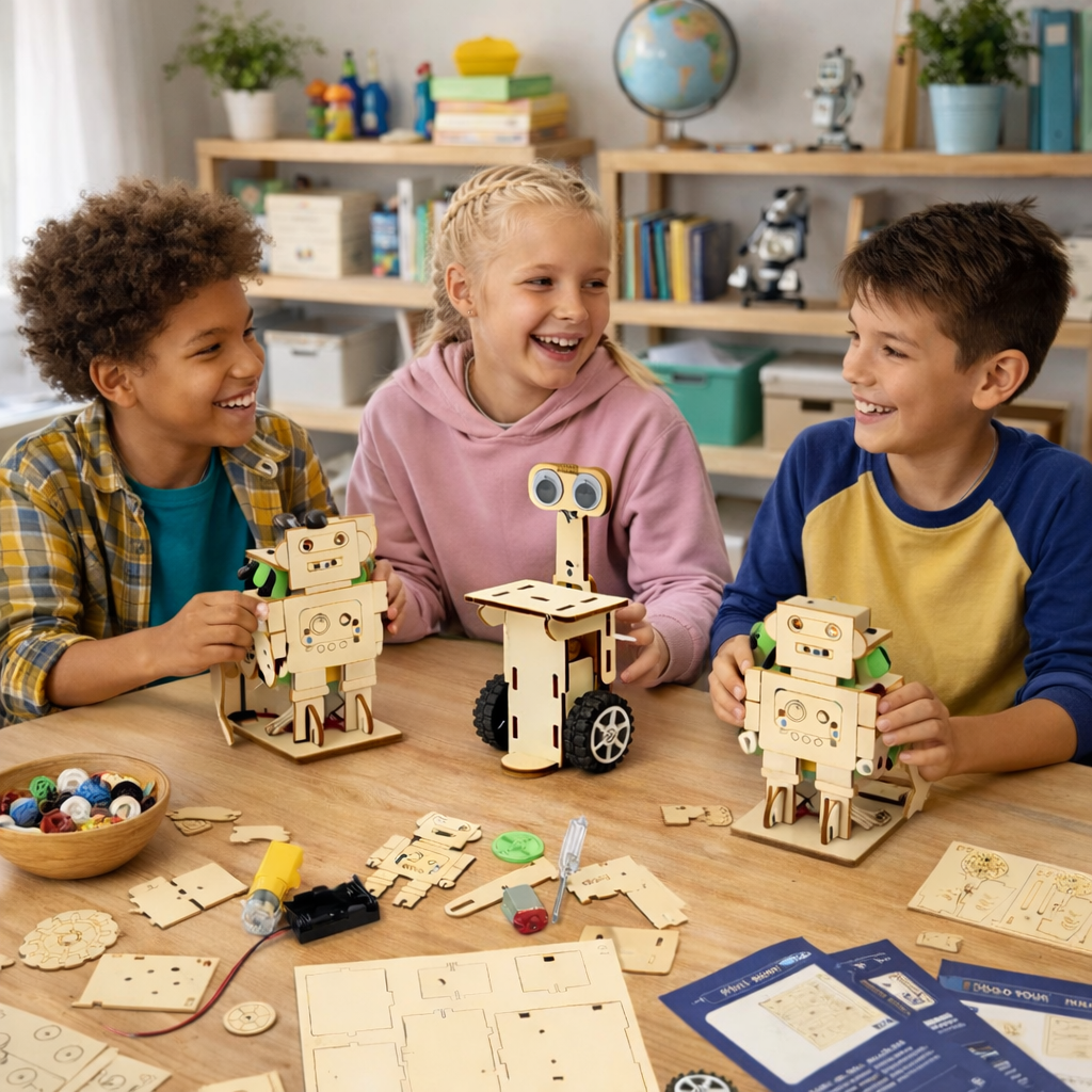 Robot and Vehicle STEM Building Kit