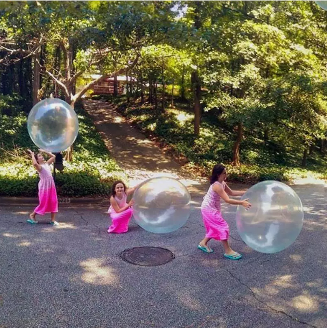 Giant Inflatable Bubble Ball – Durable Outdoor Garden & Beach Play Ball