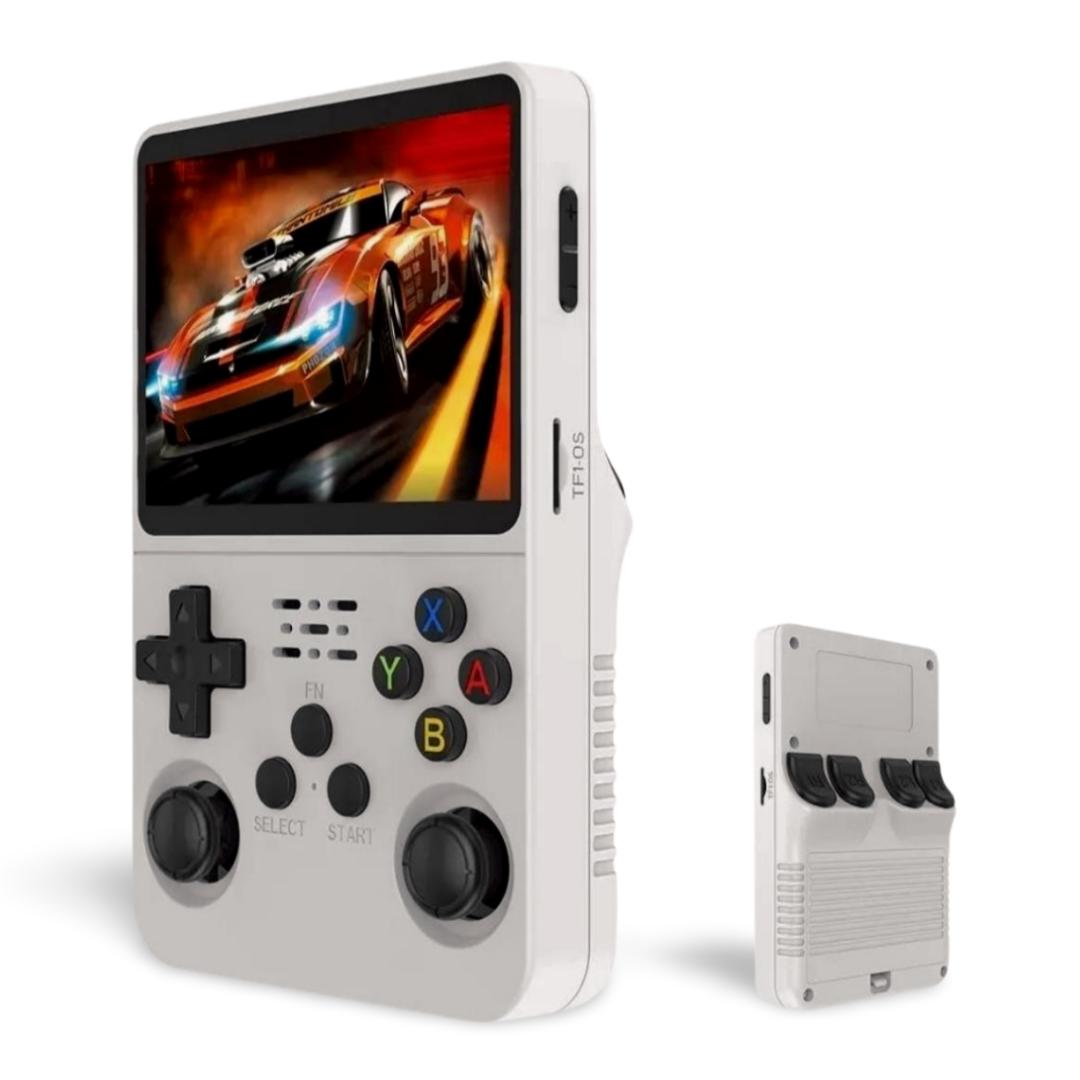 R36S Retro Handheld Game Console – 3.5” IPS Screen, 64GB/128GB Linux Gaming System