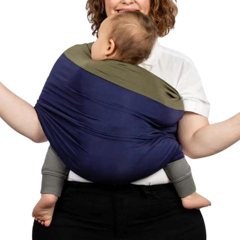Baby Wrap Carrier – Breathable Infant Sling for Newborns (0–12 Months)