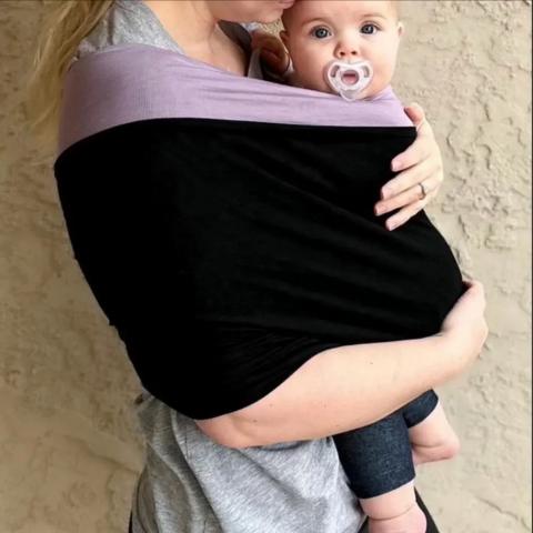 Baby Wrap Carrier – Breathable Infant Sling for Newborns (0–12 Months)