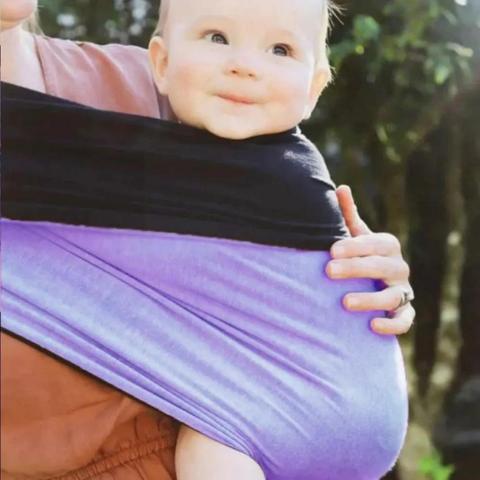 Baby Wrap Carrier – Breathable Infant Sling for Newborns (0–12 Months)