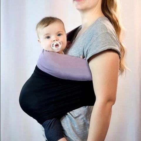 Baby Wrap Carrier – Breathable Infant Sling for Newborns (0–12 Months)