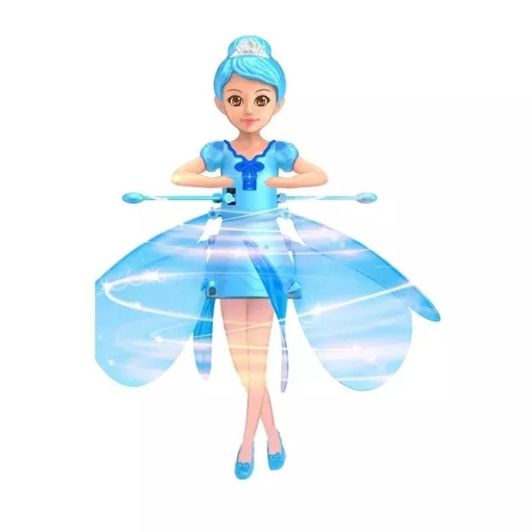 Flying LED Fairy Toy – Rechargeable Light-Up Hover Doll for Kids