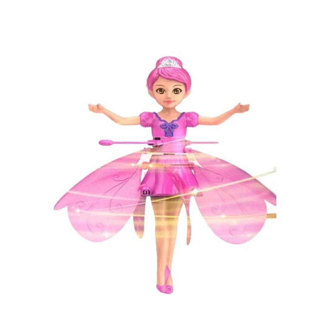 Flying LED Fairy Toy – Rechargeable Light-Up Hover Doll for Kids