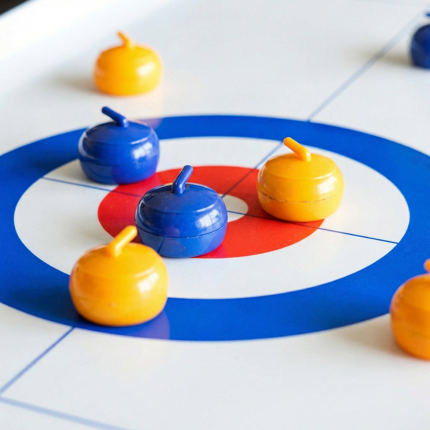 Tabletop Curling Game Set – Fun & Meaningful Family Time at Home