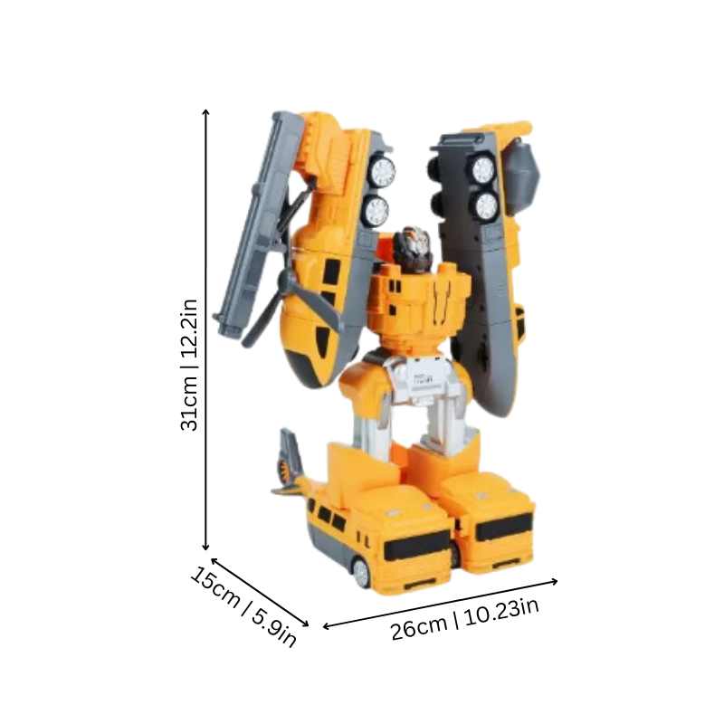 Magnetic Building Blocks Robot & Vehicle Set – Modular STEM Construction Toy