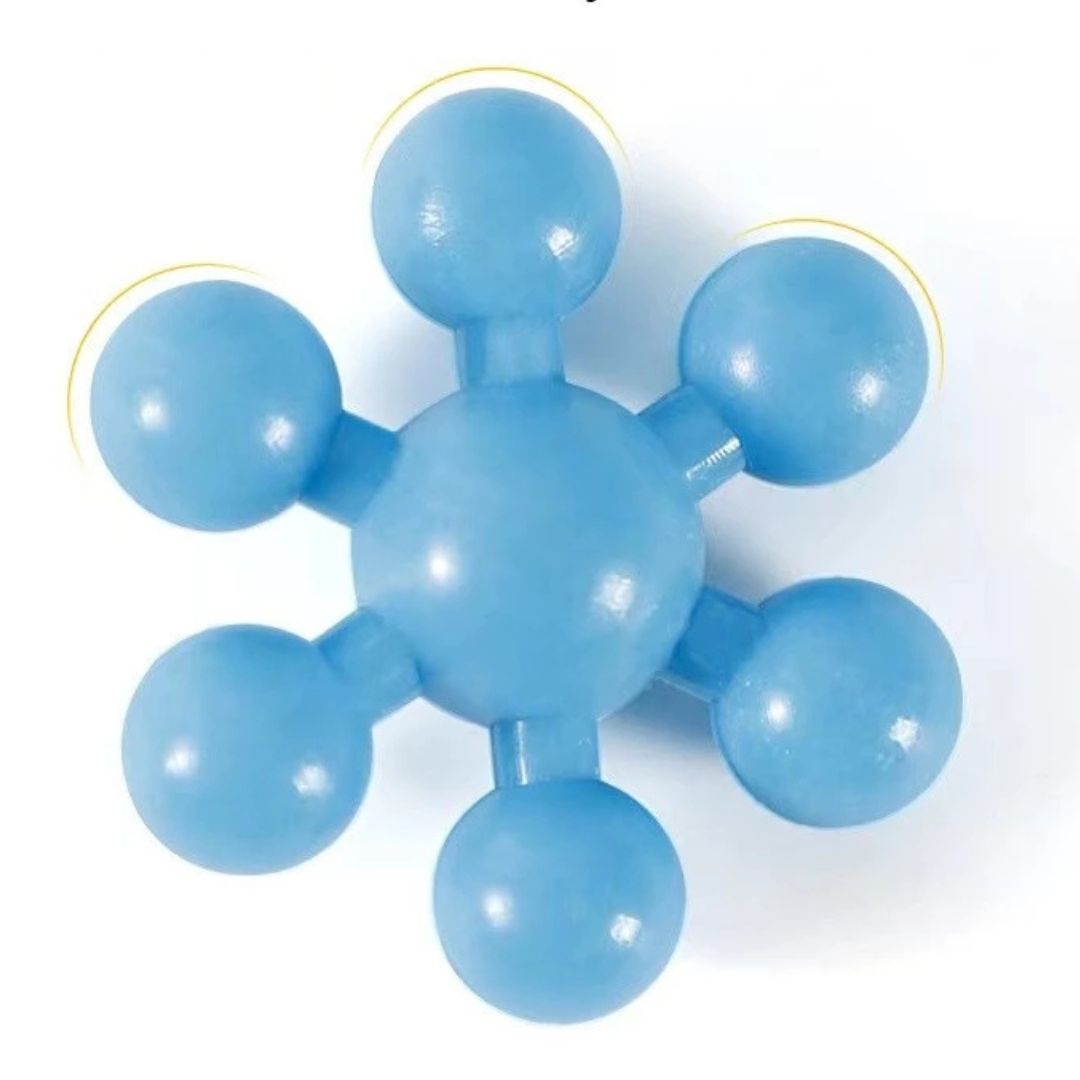 Montessori Snowflake Building Blocks – Creative Interlocking Construction Toy with Storage Box